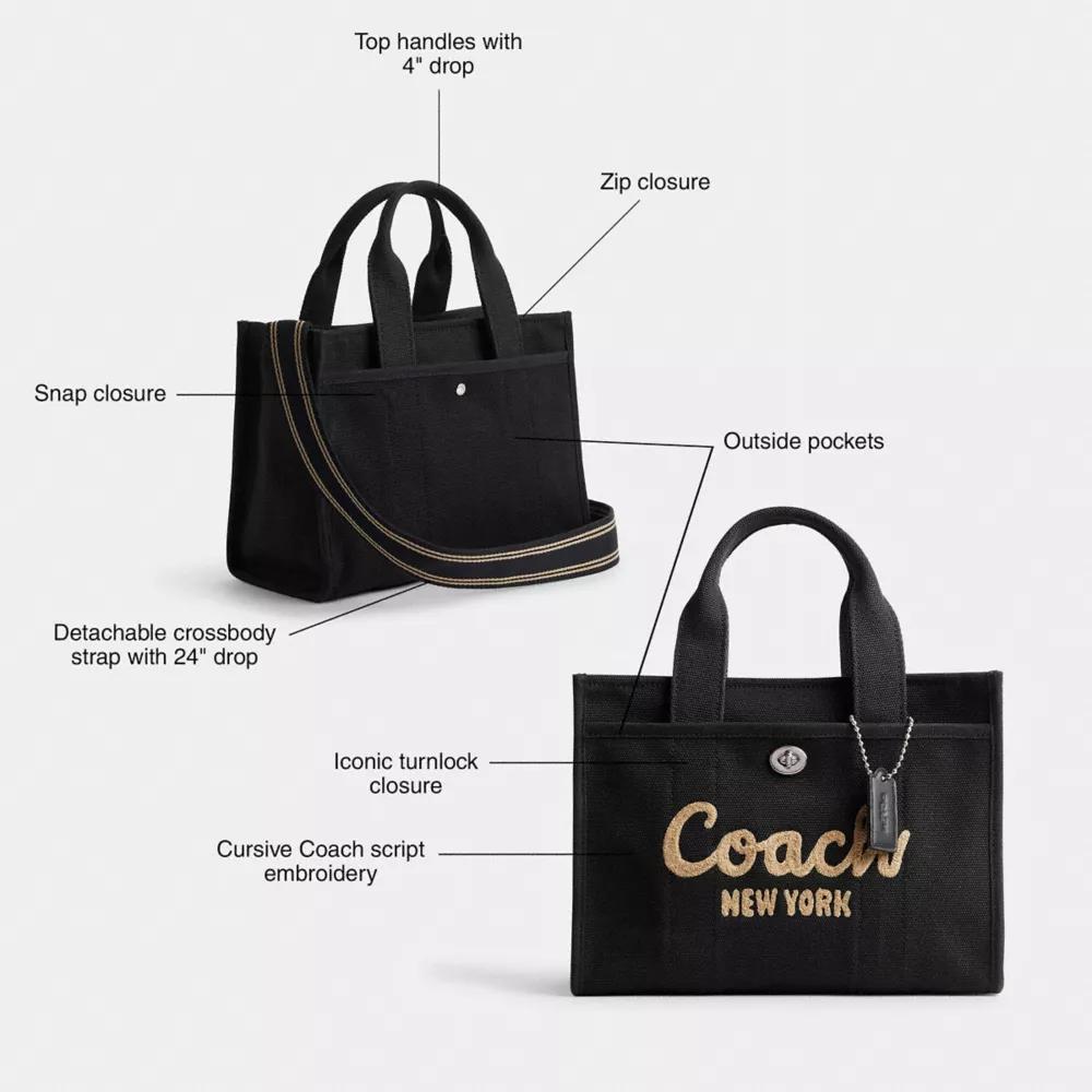 Cargo Tote Bag 26 With Leopard Print Product Image