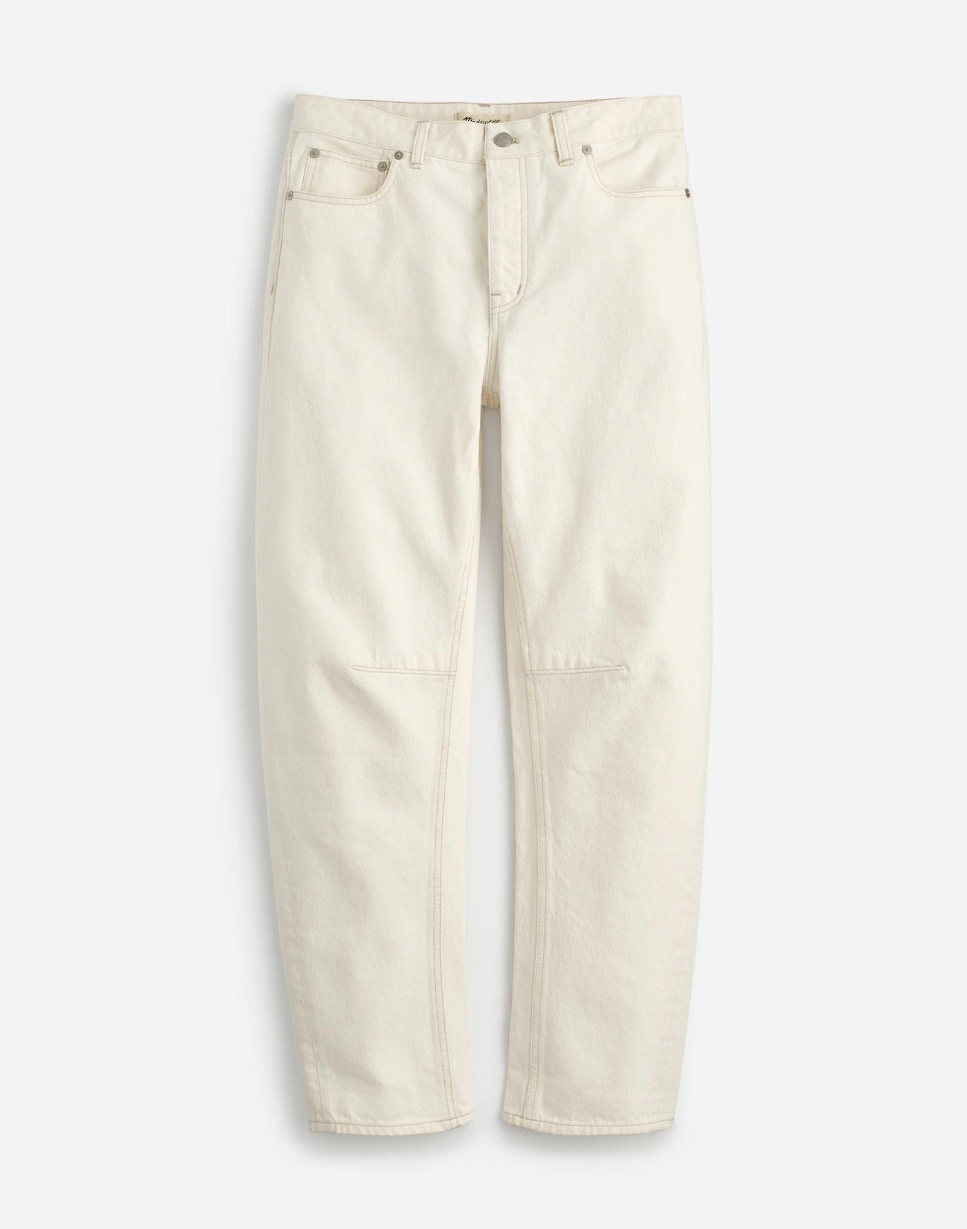 The Petite Darted Barrel-Leg Jean Product Image