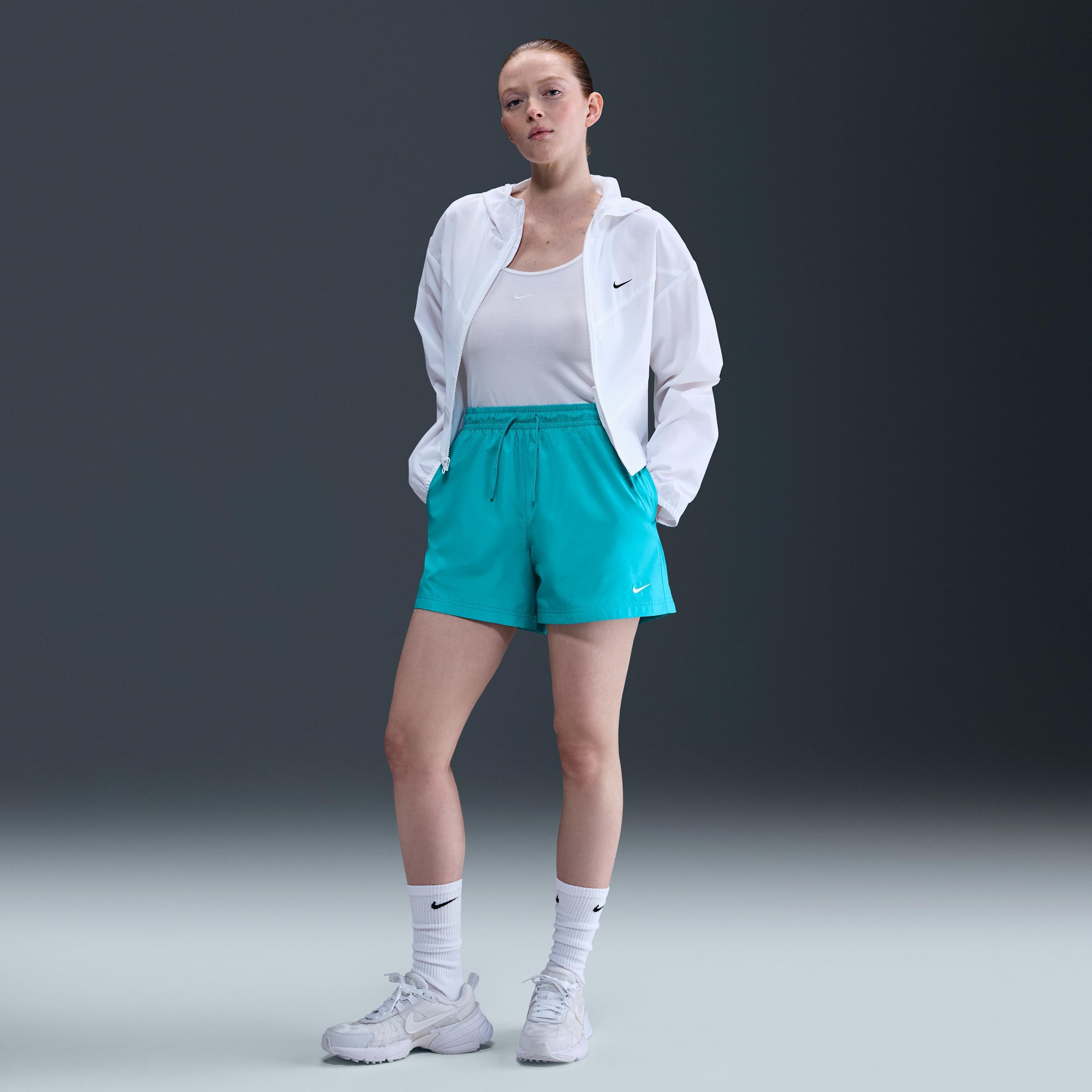 Women's Nike Sportswear Classic Wovens Mid-Rise Shorts Product Image