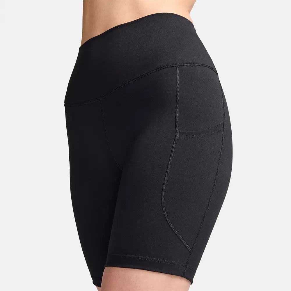 Nike Women's One High-Waisted 8" Biker Shorts with Pockets Product Image