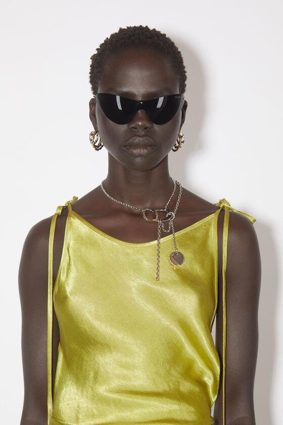 Satin bias cut dress Product Image
