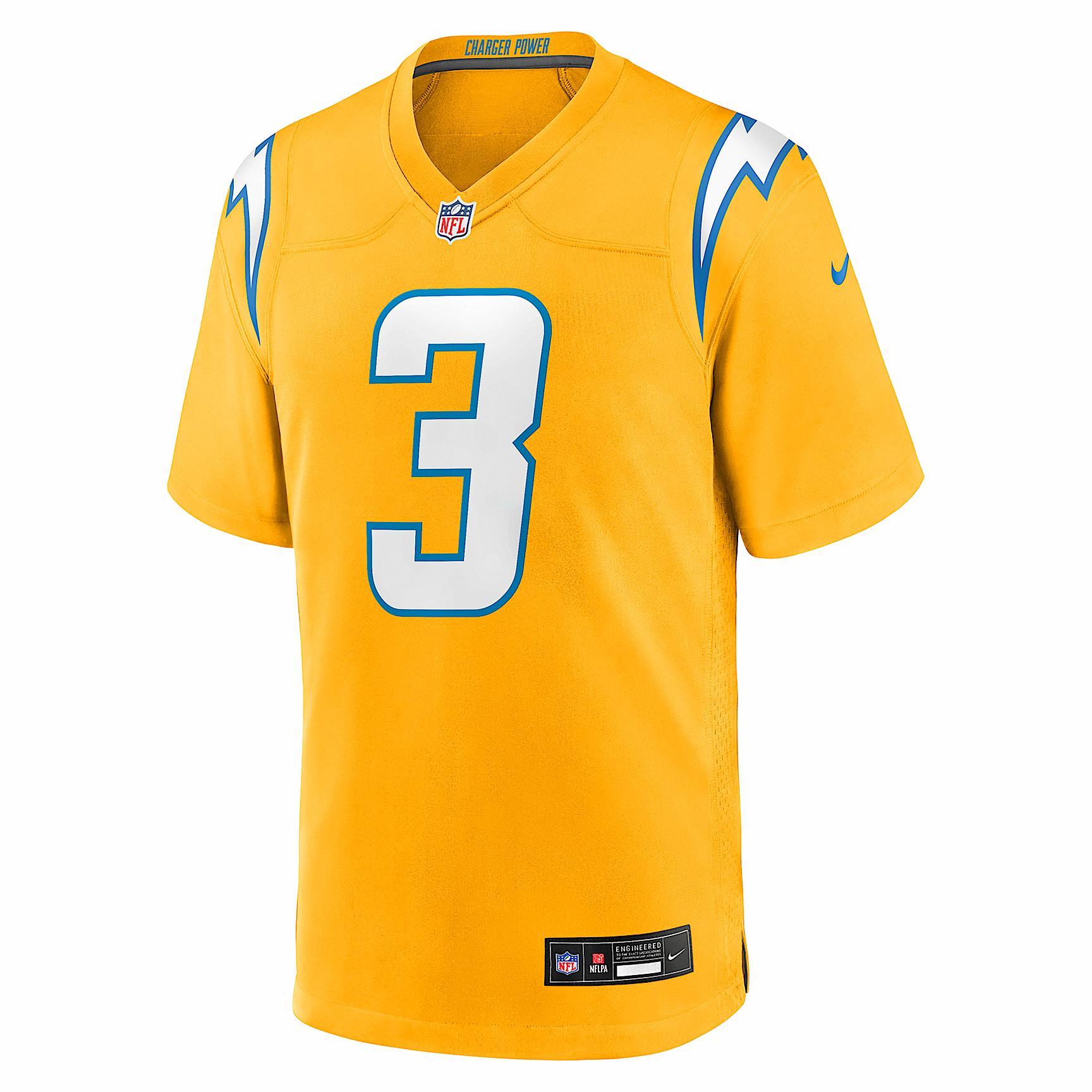 Derwin James Jr. Los Angeles Chargers Men's Nike NFL Game Jersey Product Image
