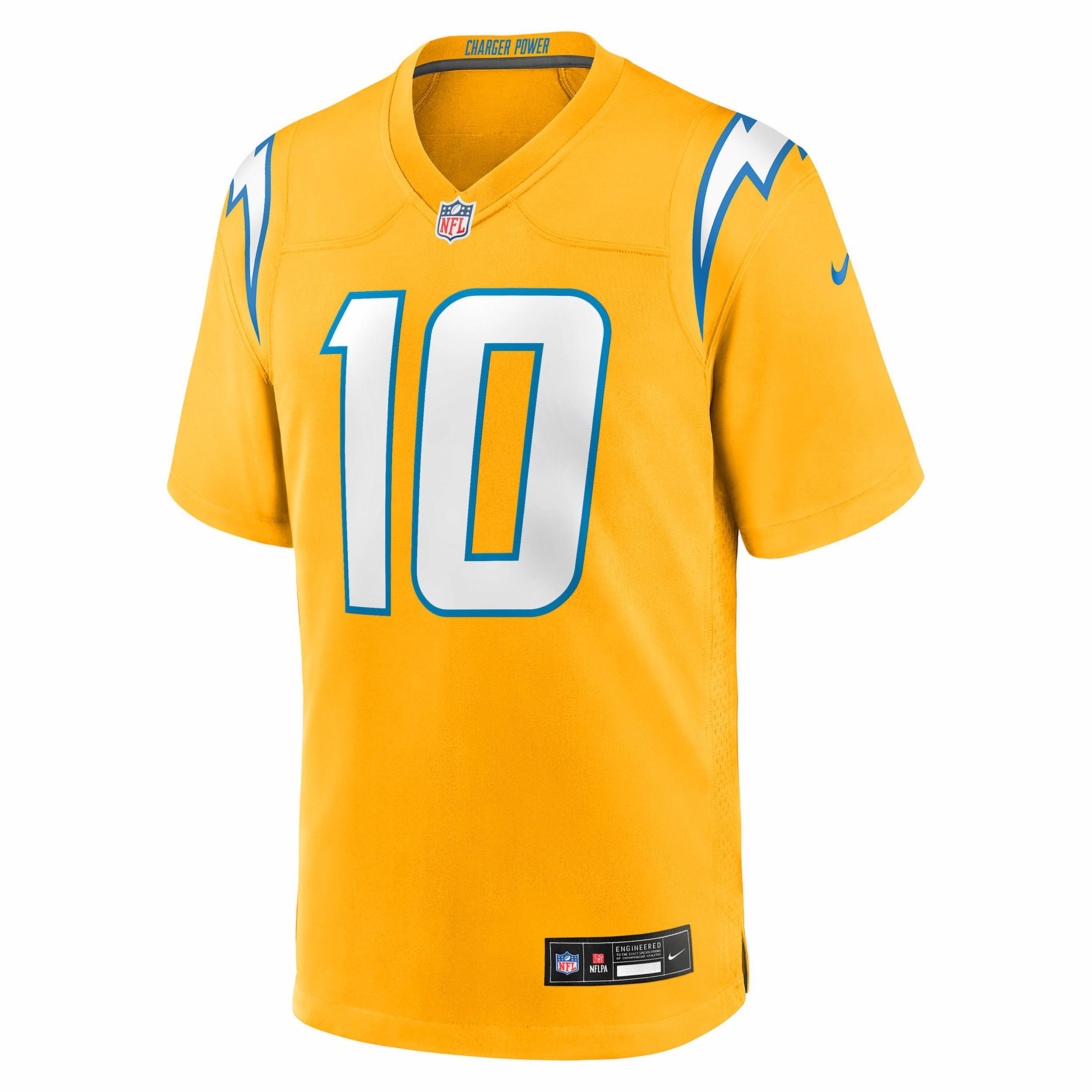 Justin Herbert Los Angeles Chargers Nike Men's NFL Game Jersey Product Image