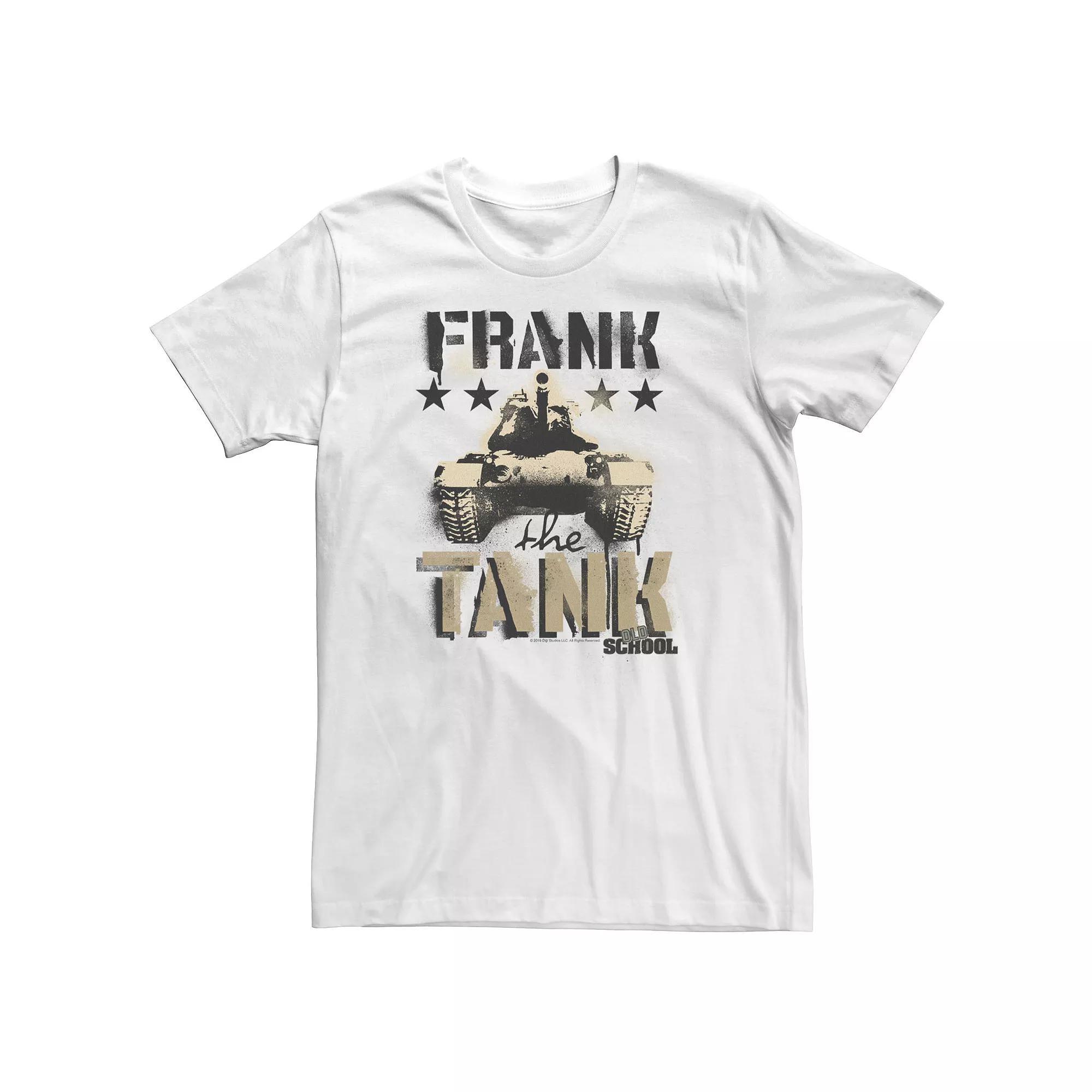 Big & Tall Old School Frank The Tank Top Portrait Tee, Men's, Size: 3XL Tall, White Product Image