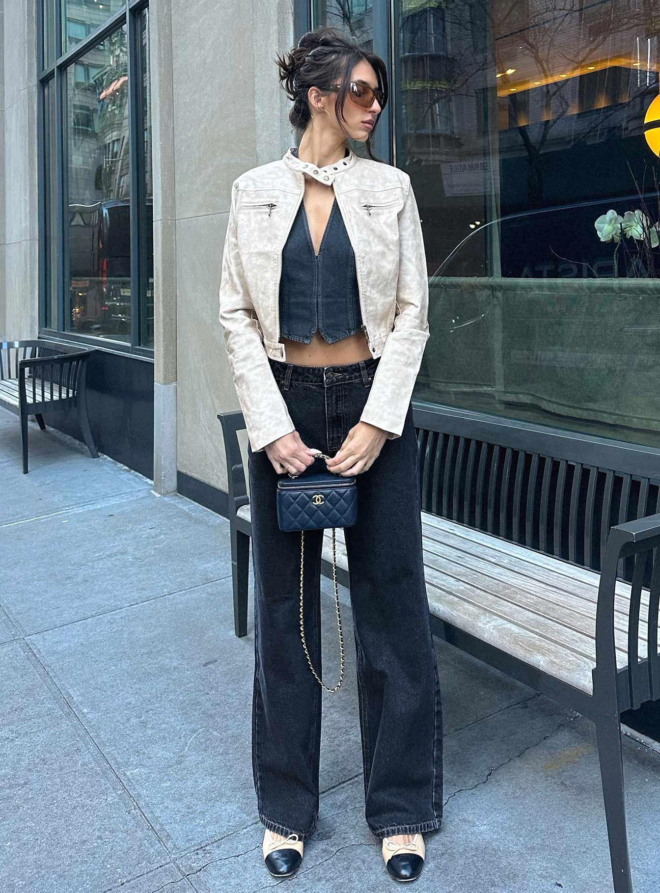 Top Model Jeans Charcoal Product Image