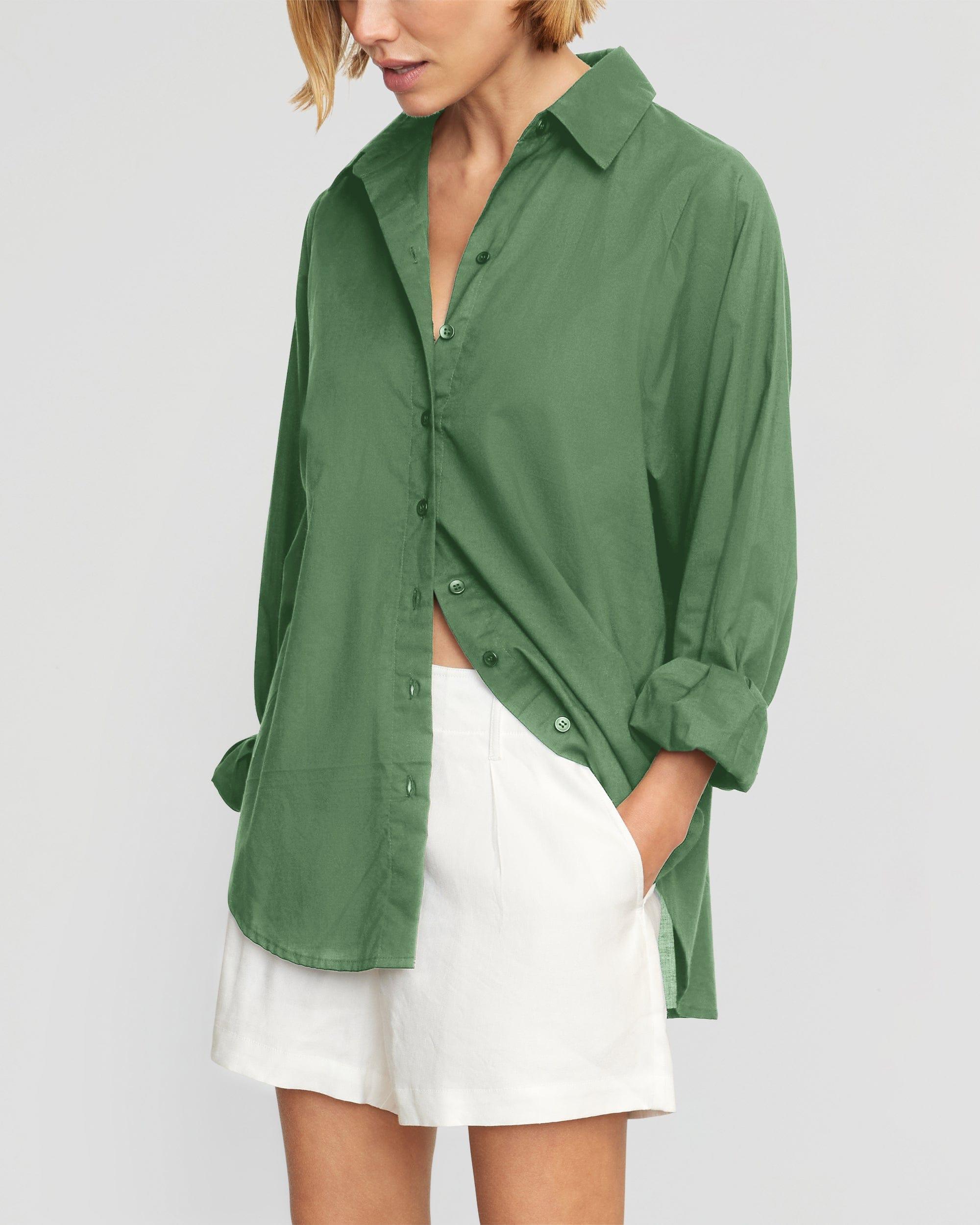 Dakota Oversized Organic Cotton Shirt Product Image