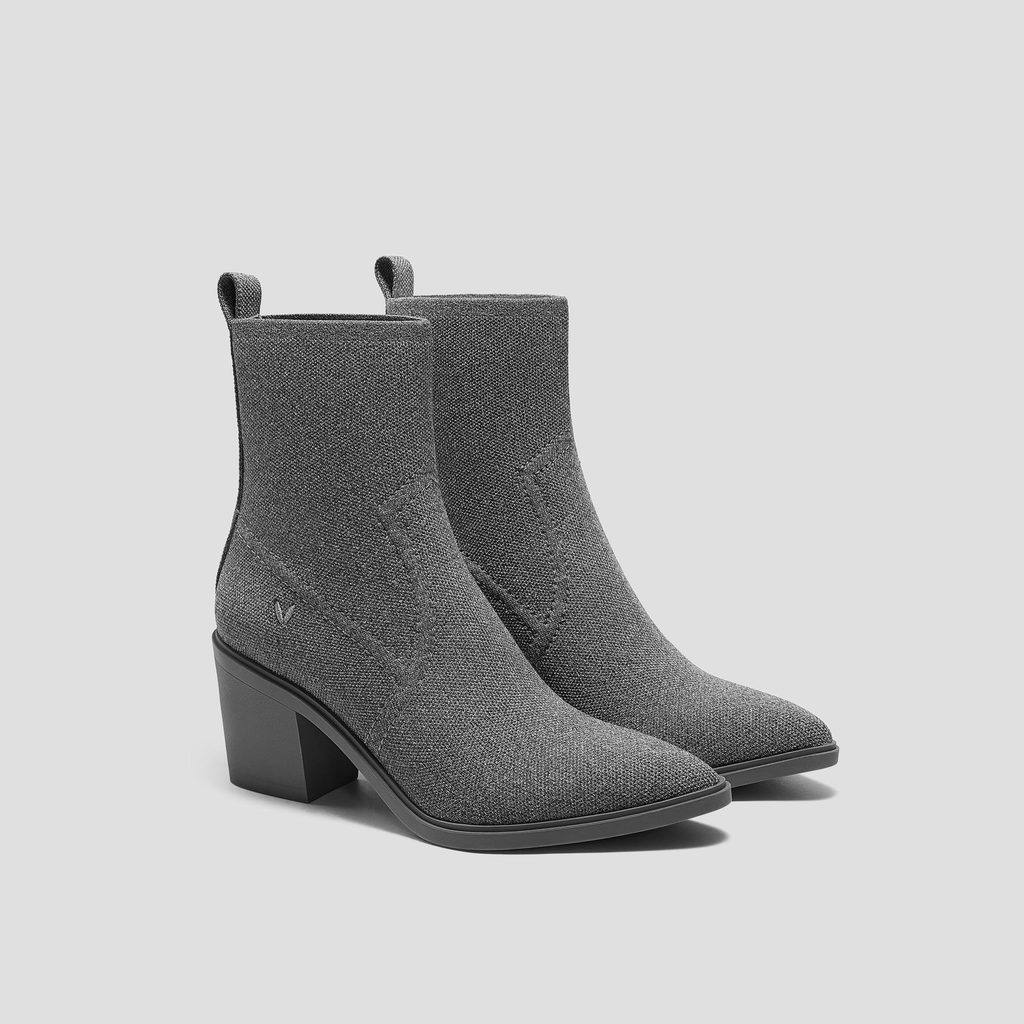 Pointed-Toe Western Ankle Boots (Whitney) Product Image