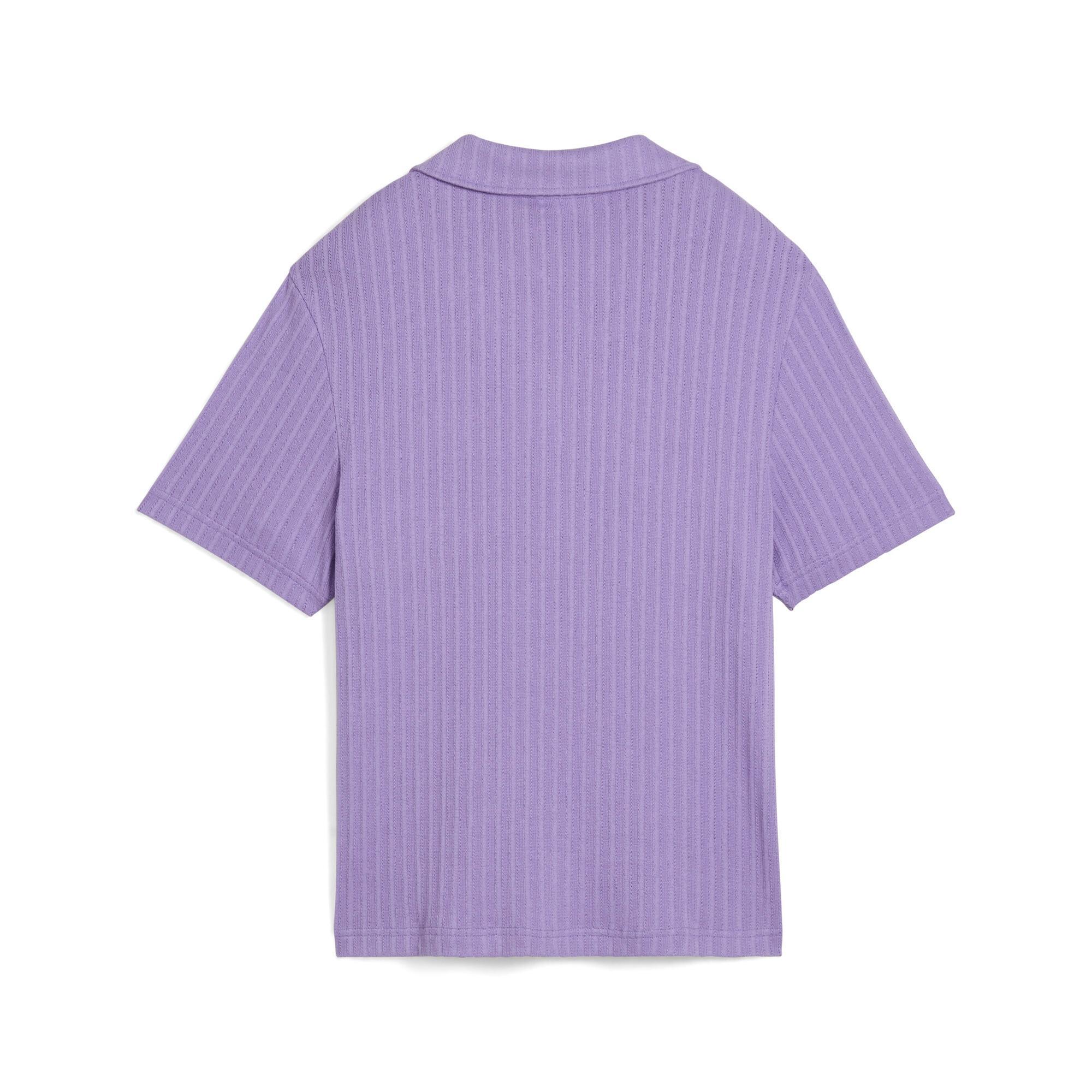 WARDROBE ESSENTIALS Women's Pointelle Shirt Product Image