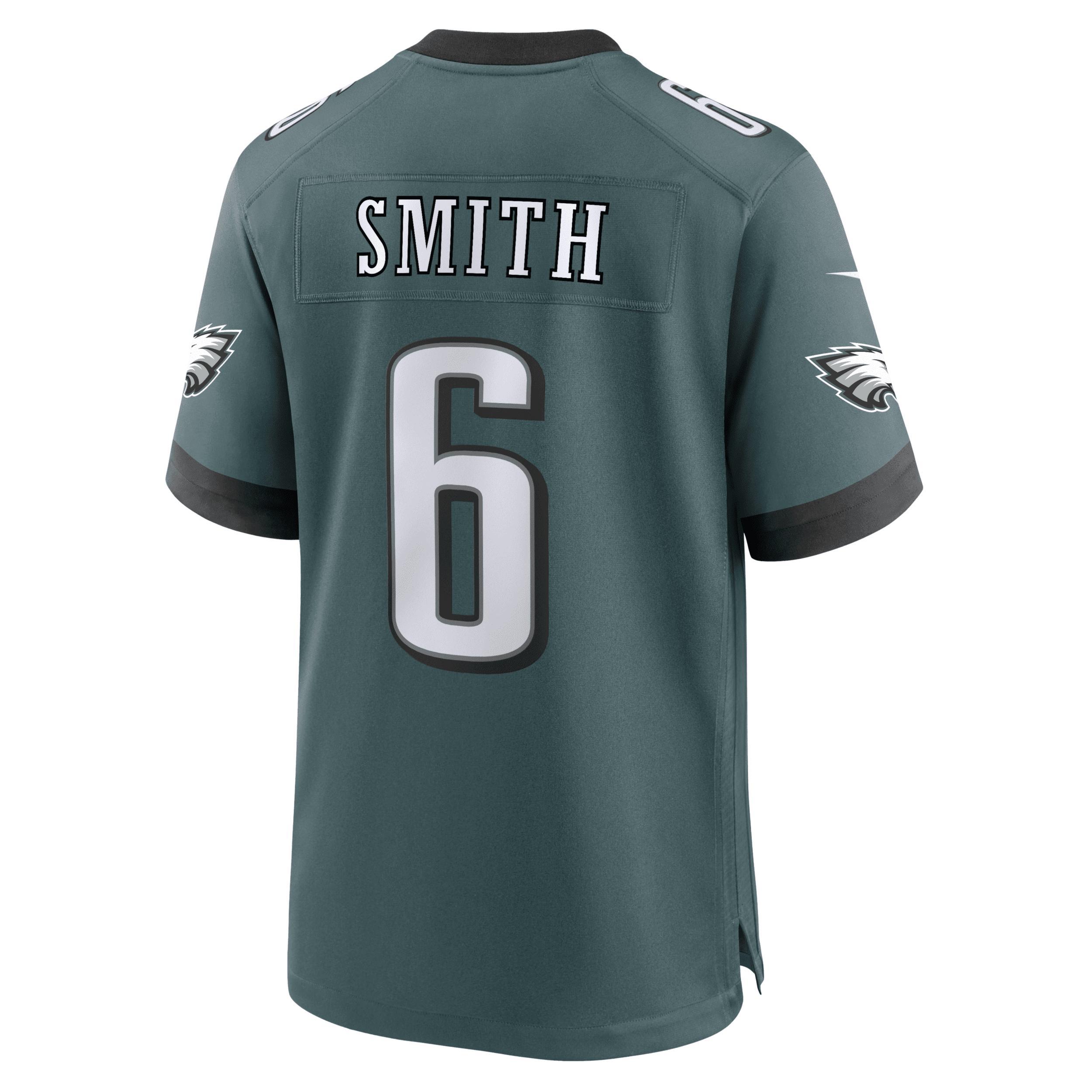 Men's Nike DeVonta Smith Midnight Green Philadelphia Eagles Team Game Jersey, Size: 2XL Product Image