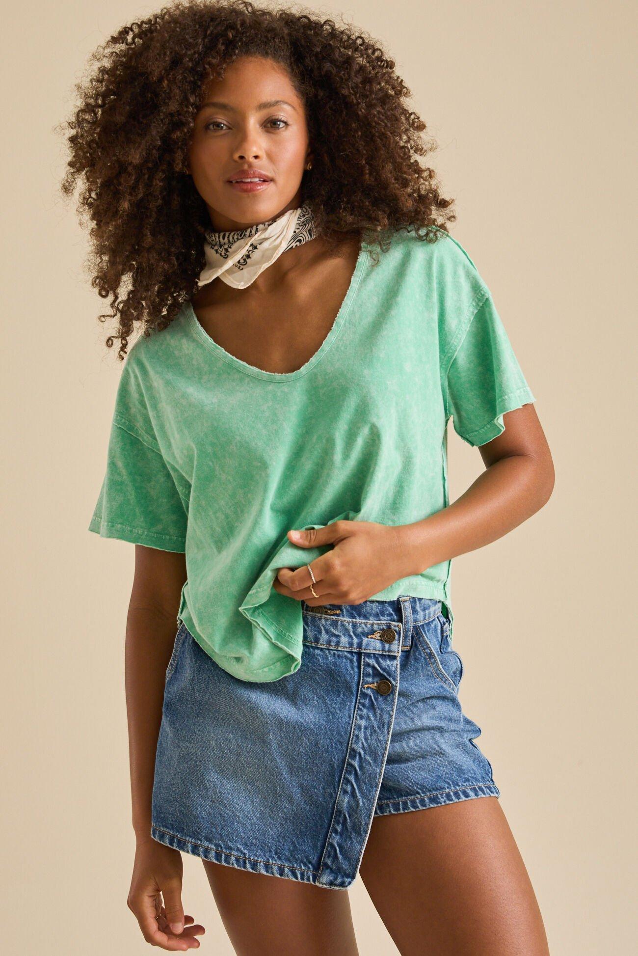 Autumn Mineral Wash Tee Product Image