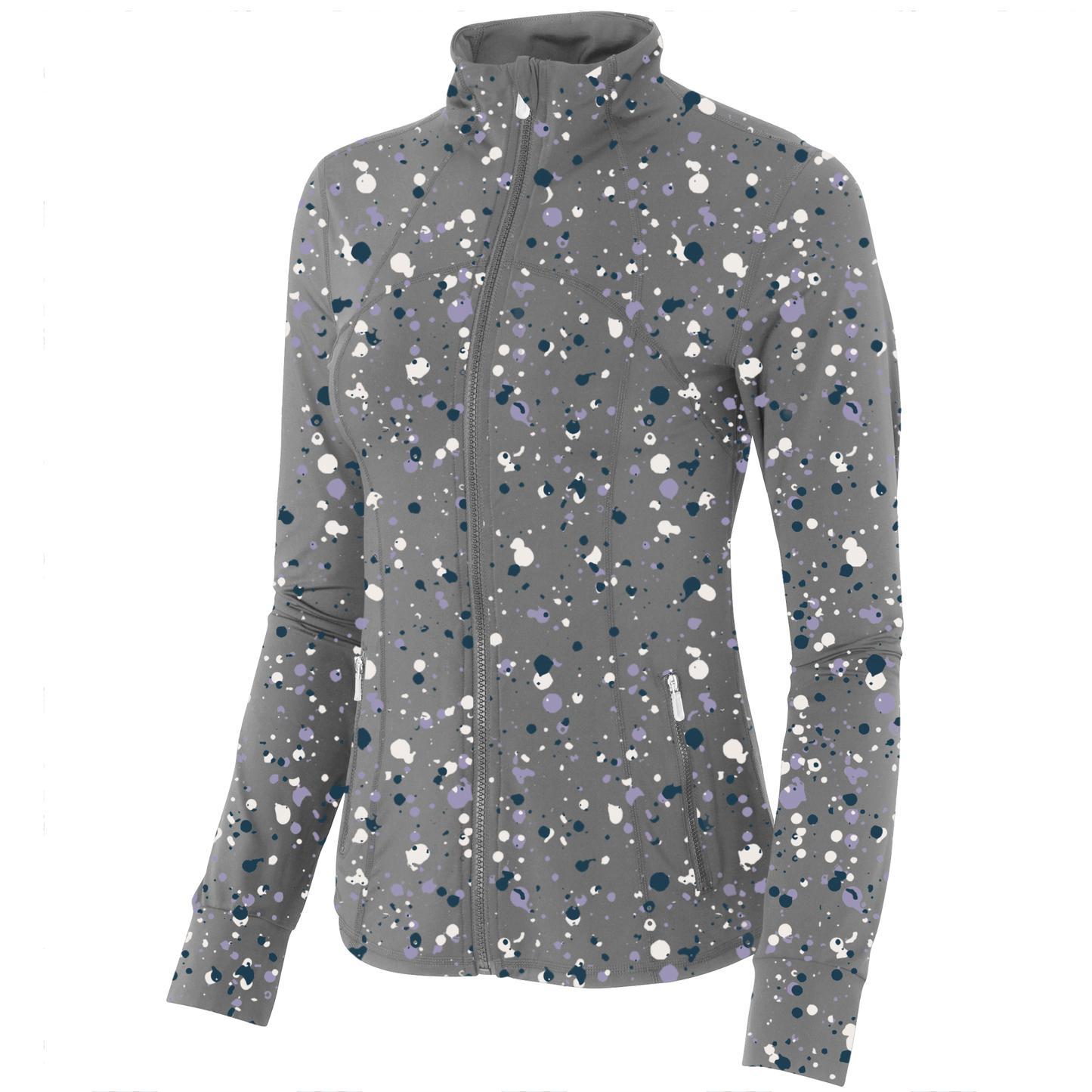 SwingJuice Golf Splatter Women's Full Zip Product Image