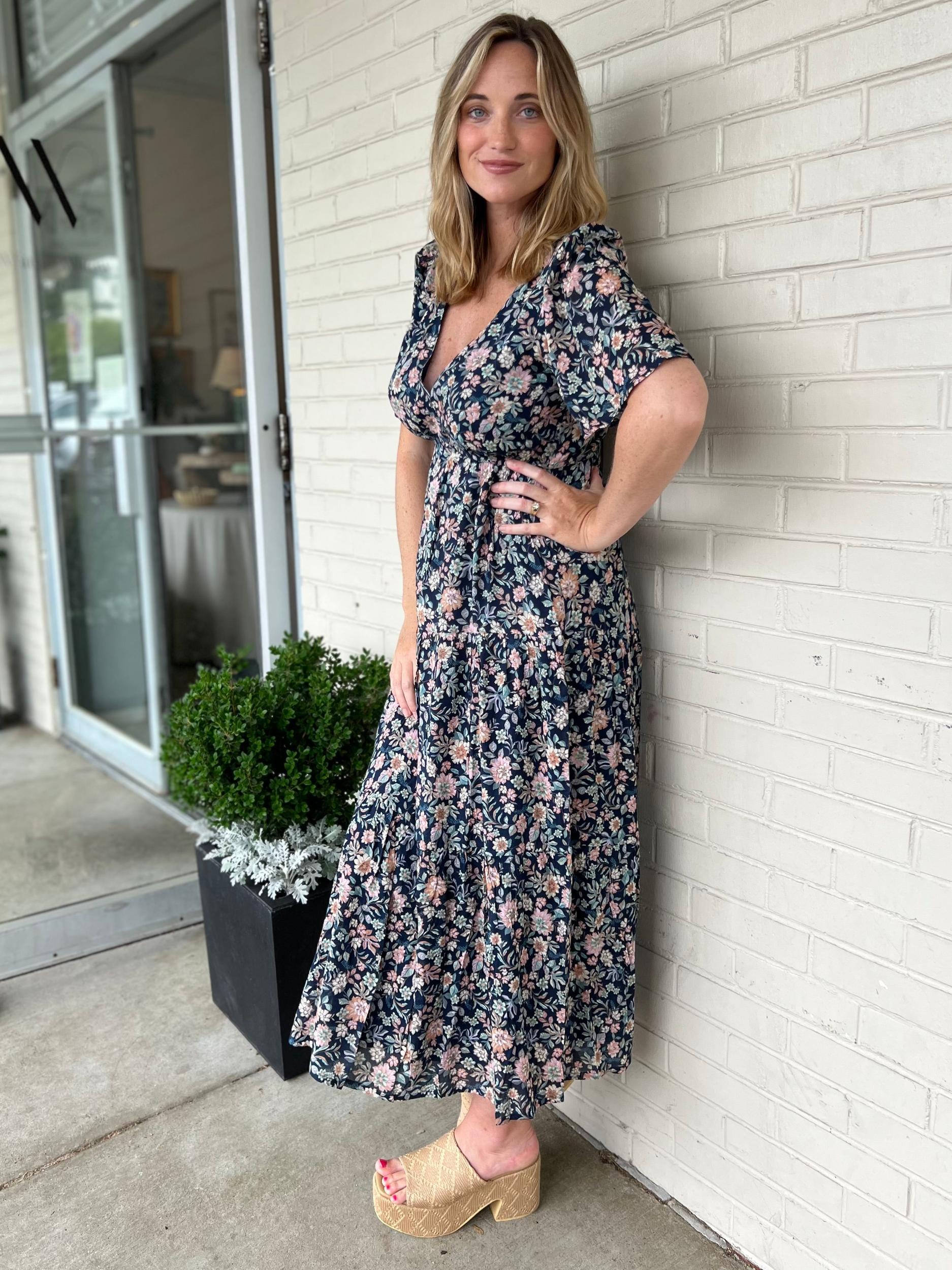 [Z Supply] Kat Printed Midi Dress Product Image