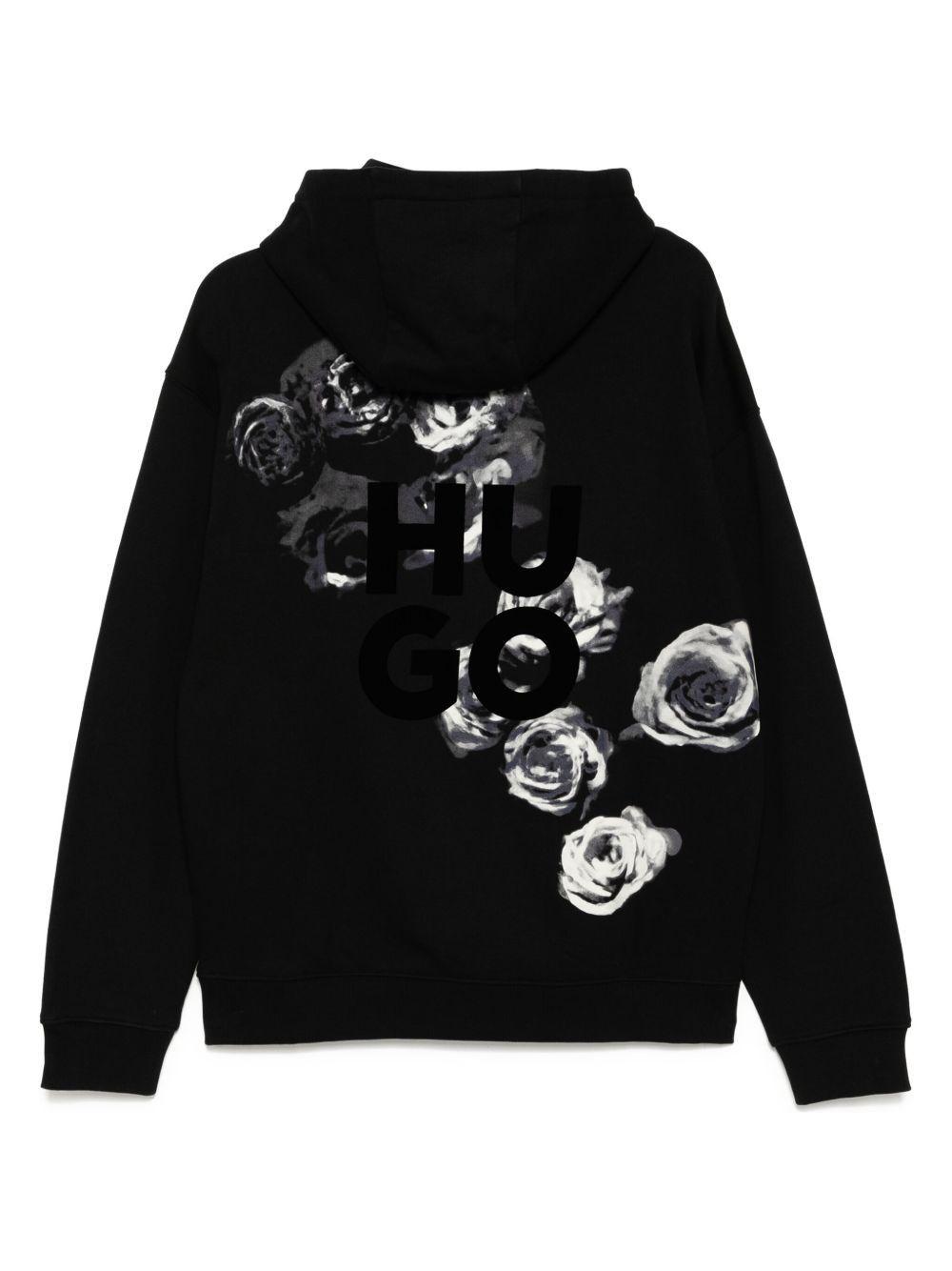 logo-print hoodie Product Image