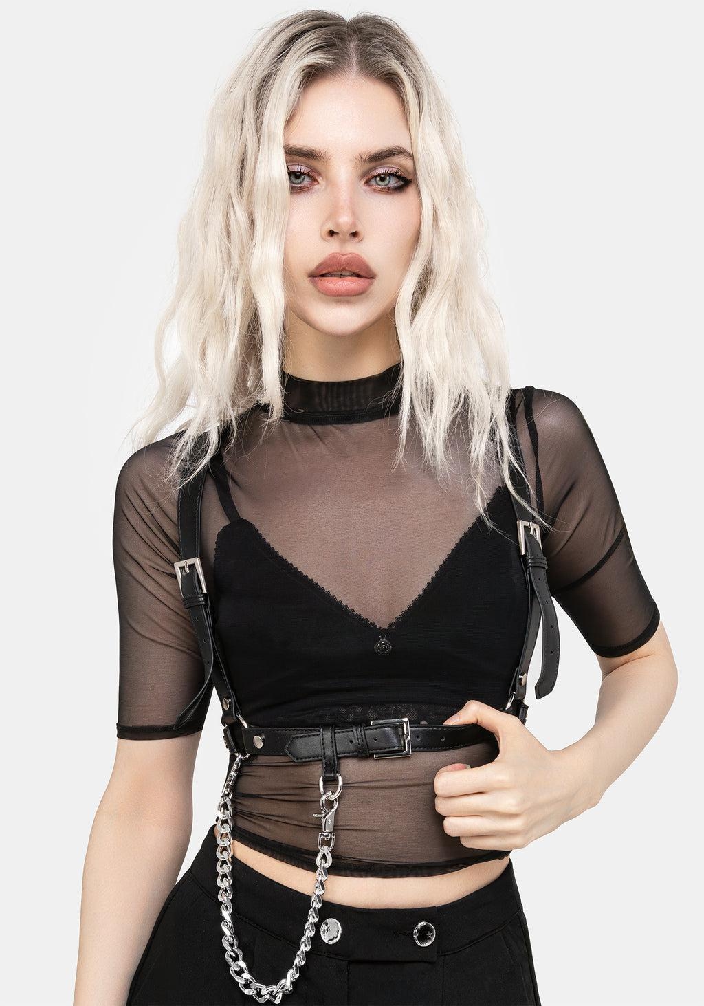 Jinx Mesh Short Sleeve Top Product Image