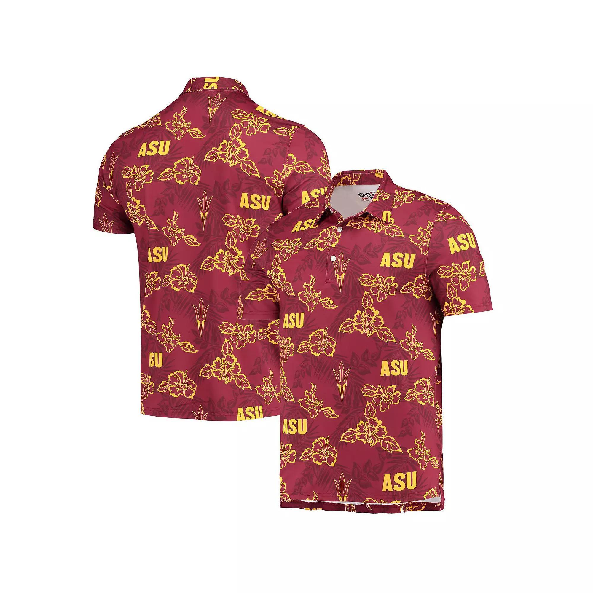 Men's Reyn Spooner Maroon Arizona State Sun Devils Performance Polo, Size: Medium, Red Product Image