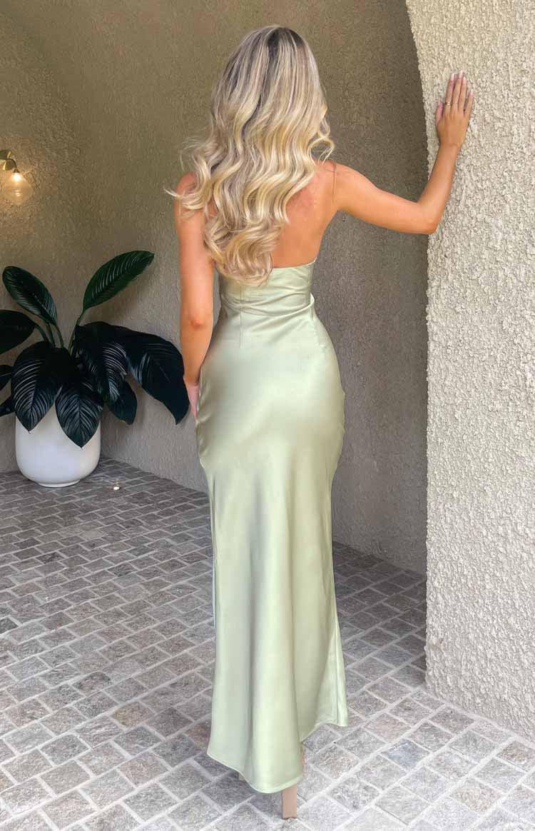 Kenna Sage Maxi Dress Product Image