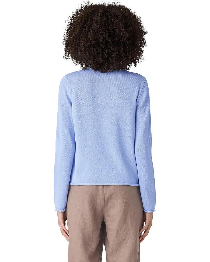 Woven Plisse V-Neck Square Top Product Image