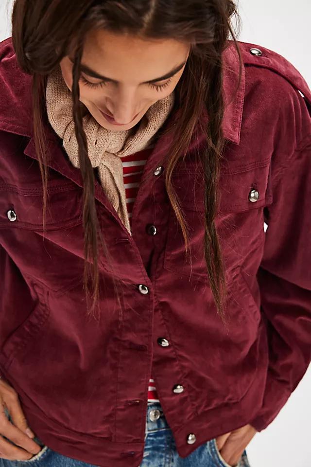 We The Free Officer Velvet Jacket Product Image