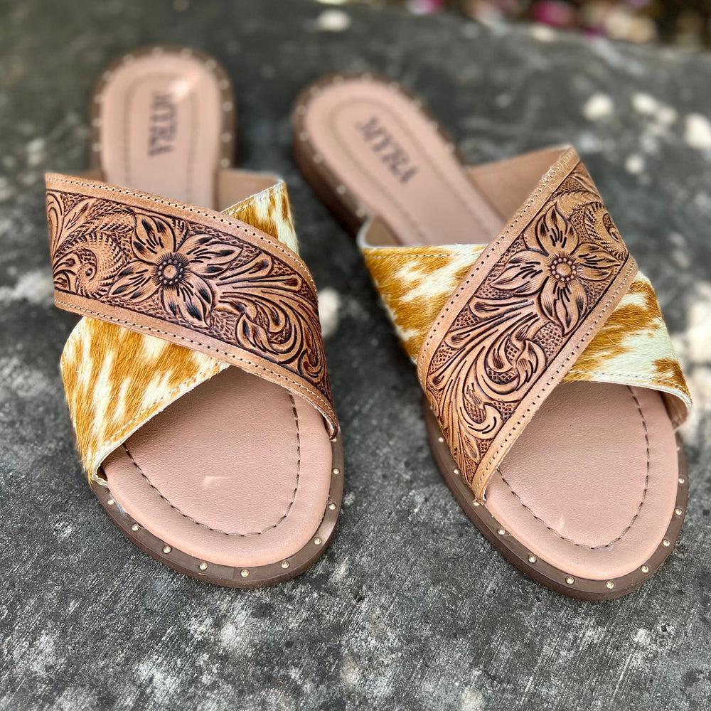 Mukluk Western Hand Tooled Sandals* Product Image