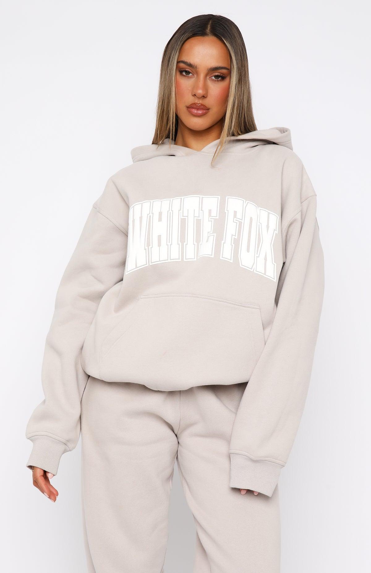 Decade Classics Varsity Oversized Hoodie Moon Product Image