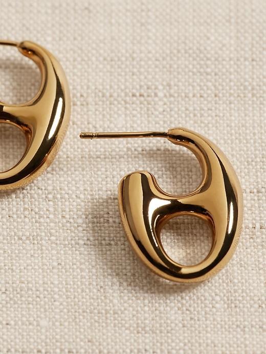 Mariner Link Earrings by Aureus + Argent Product Image