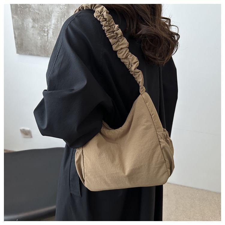 Plain Nylon Crossbody Bag Product Image