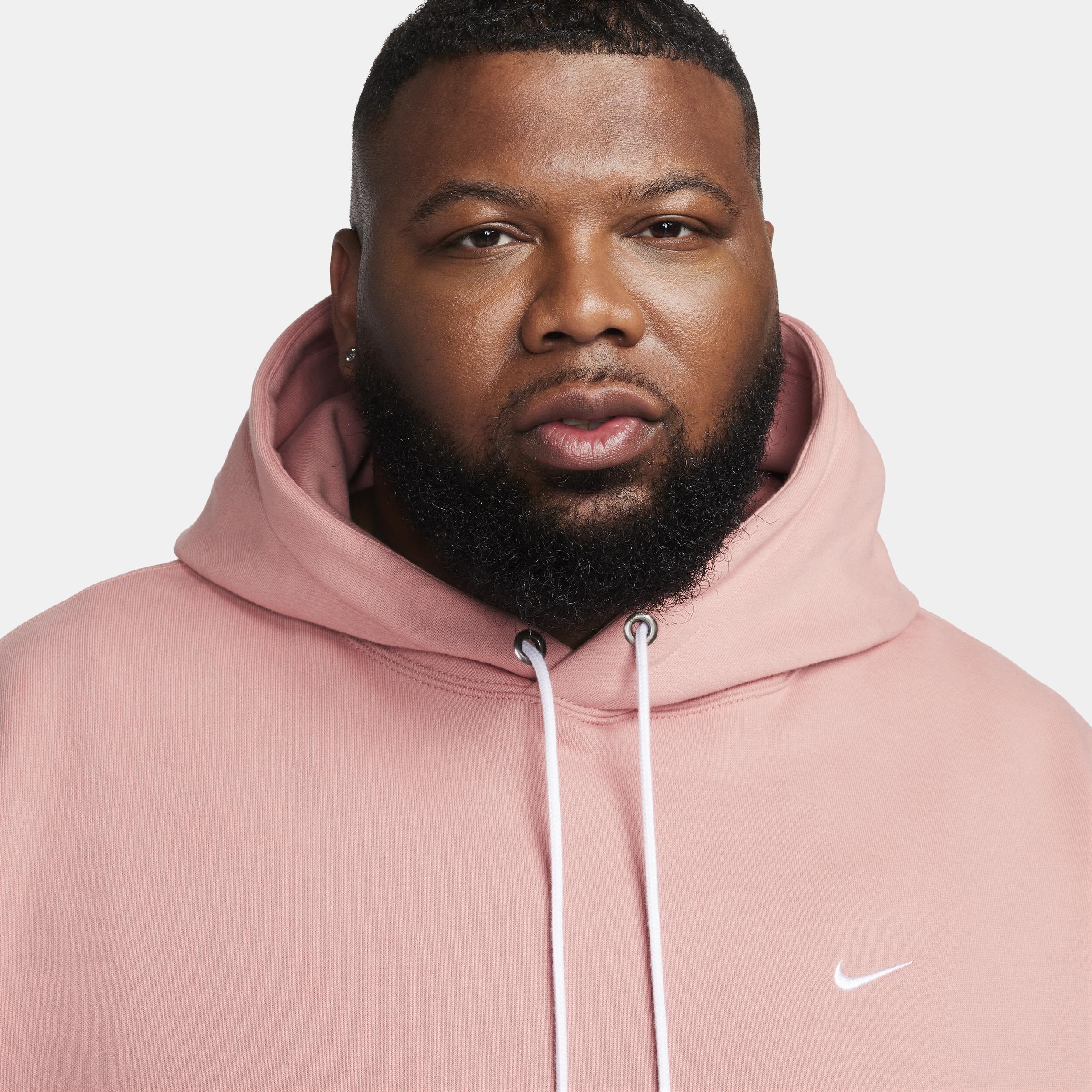 Nike Men's Solo Swoosh Fleece Pullover Hoodie Product Image