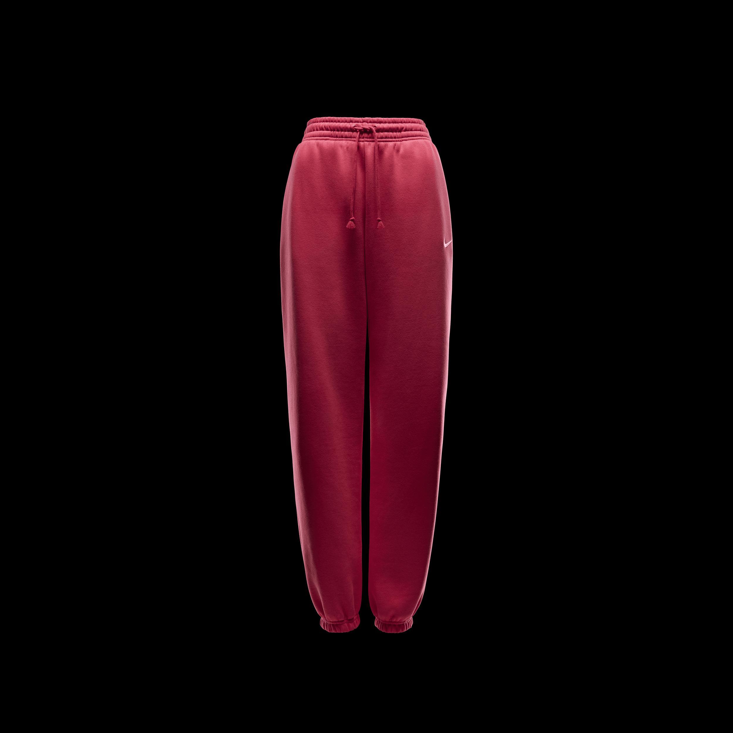 Nike Womens Nike Phoenix HR OS Pants - Womens Aster Pink/Sail Product Image