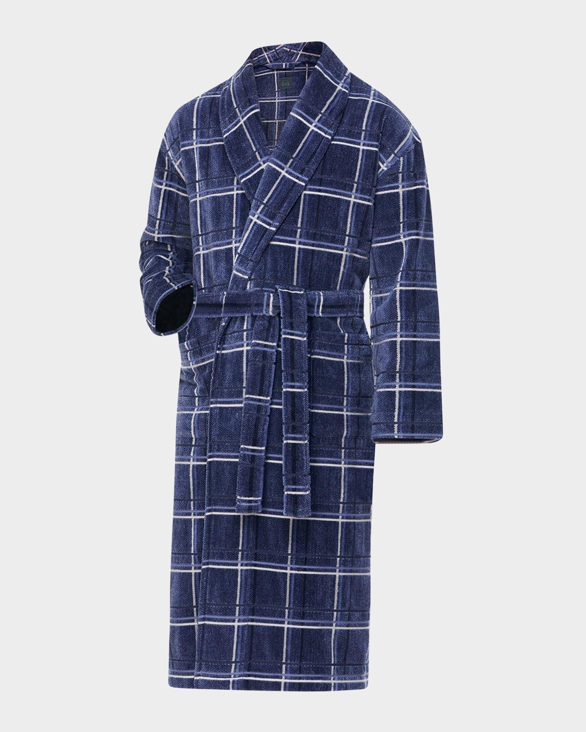 Mens Terry Velour Shawl Robe Product Image