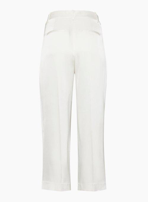 the effortless pant™ satin cropped Product Image