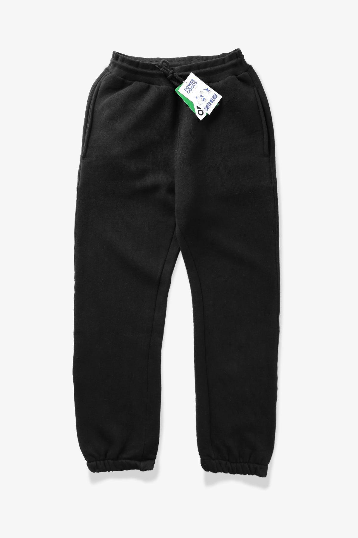Power Goods - Super Weight Sweatpants - Black Product Image