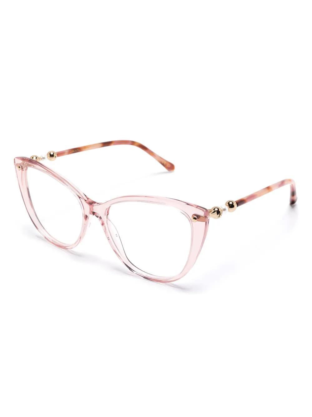 CAROLINA HERRERA Cat Eye-frame Glasses In Pink Product Image