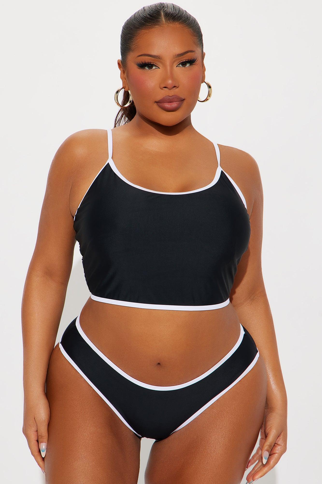 Honolulu Tankini 2 Piece Bikini - Black Product Image