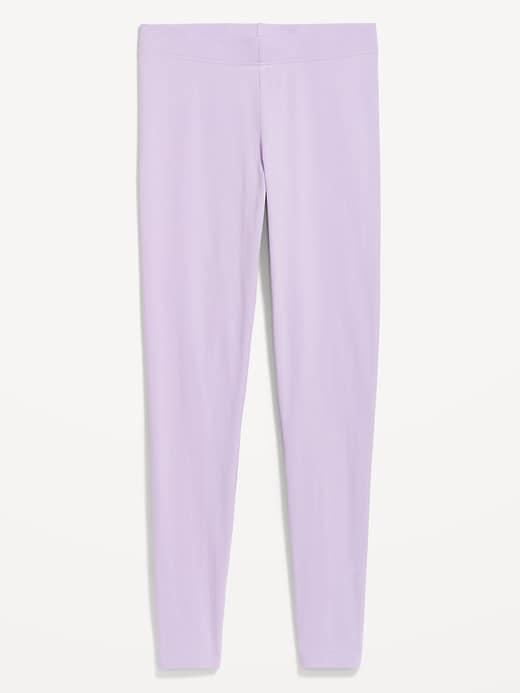 High-Waisted Jersey Leggings Product Image
