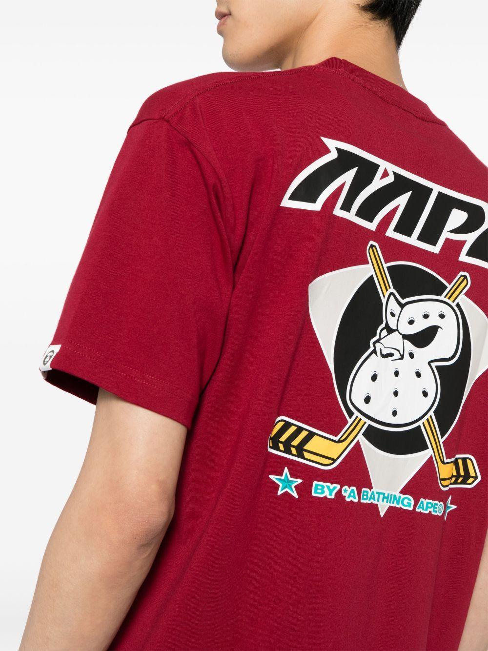 graphic-print cotton T-shirt Product Image