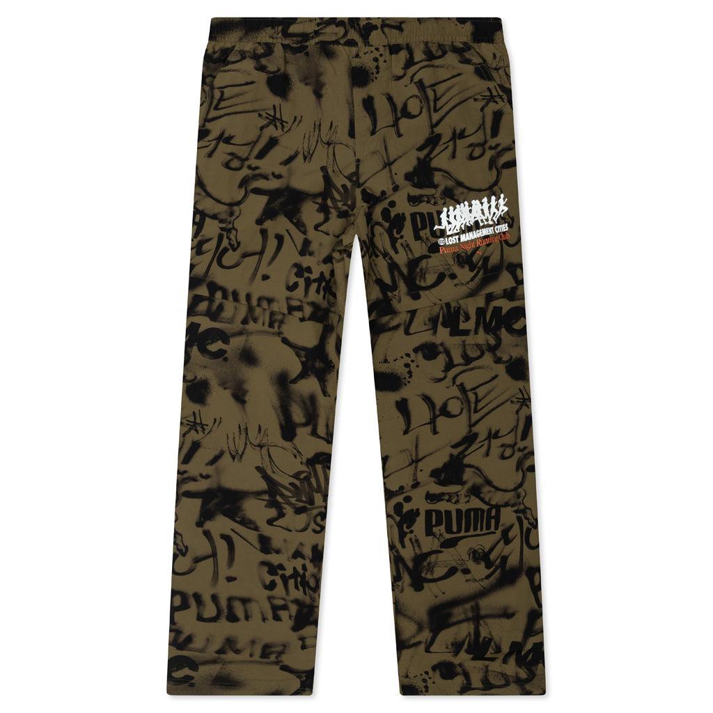 Puma x LMC AOP Pants - Green Male Product Image