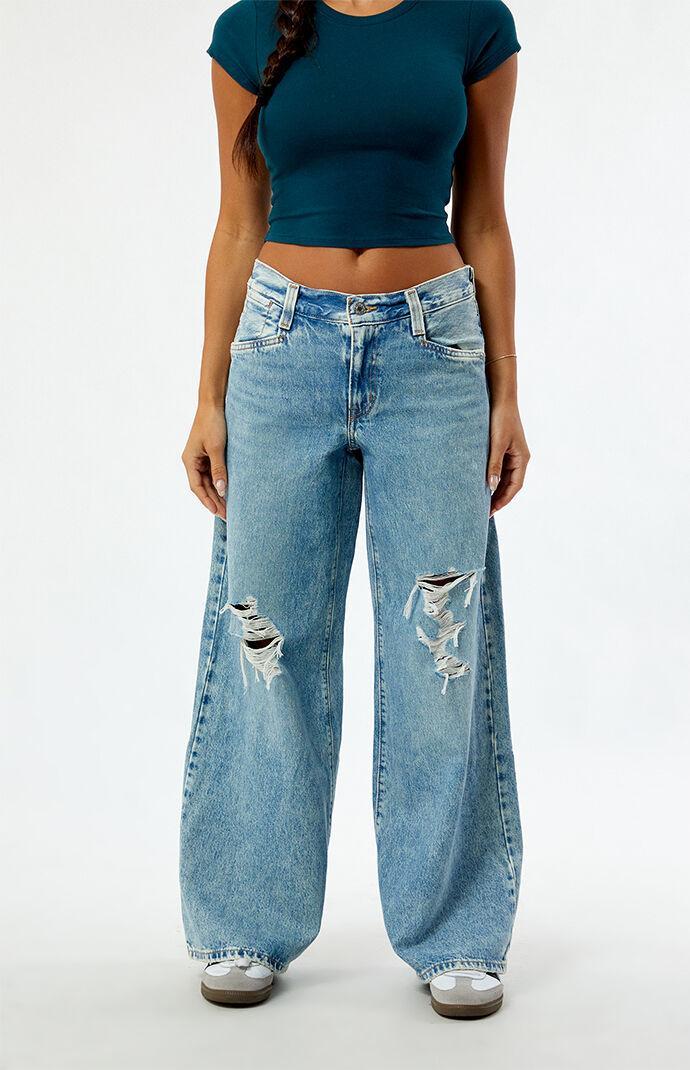 Women's Levi's® '94 Baggy Wide-Leg Jeans, Size: 26(US 2)Medium, Over Exposure Product Image