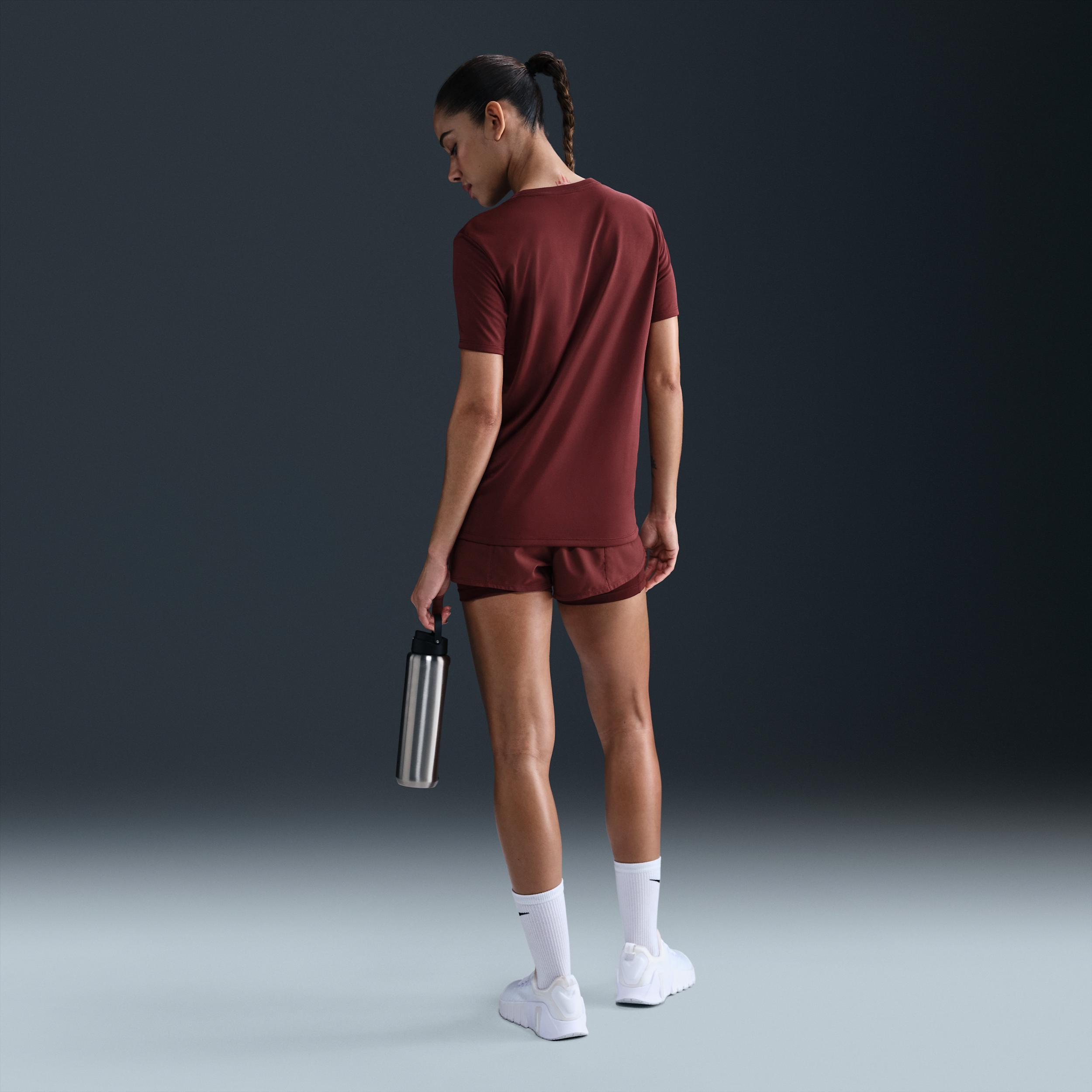 Women's Nike Dri-FIT Tee, Size: Medium, Dark Team Red Product Image