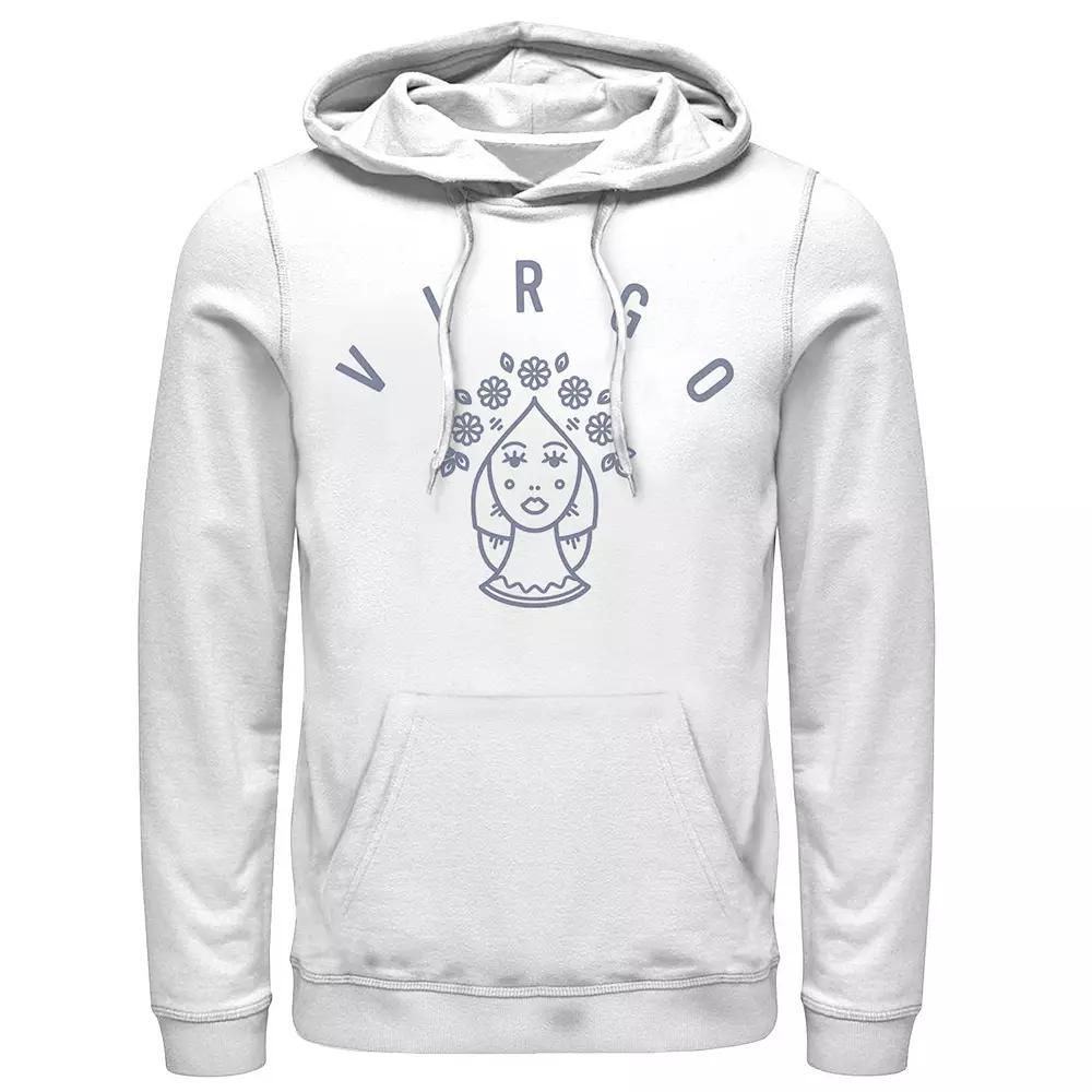 Men's Fifth Sun Virgo Line Art Hoodie, Size: Medium, White Product Image