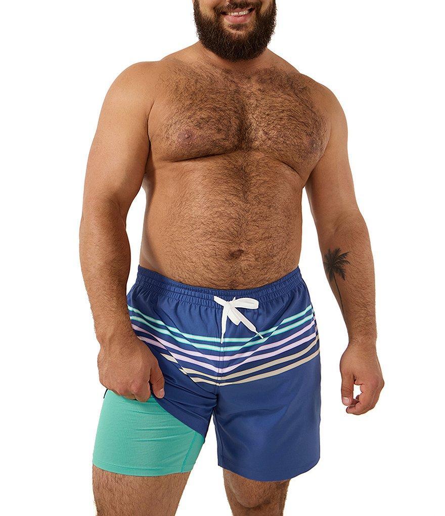 Chubbies Moon Shadows Lined Classic 5.5#double; Inseam Swim Trunks Product Image