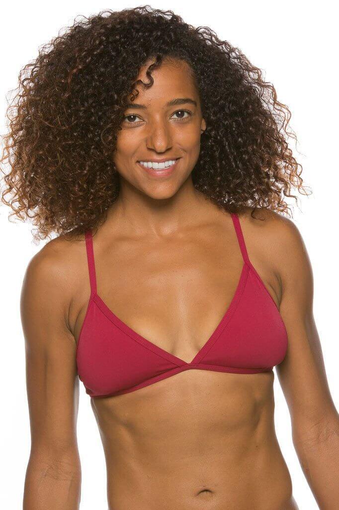 Vent Bikini Top - Pine Female Product Image