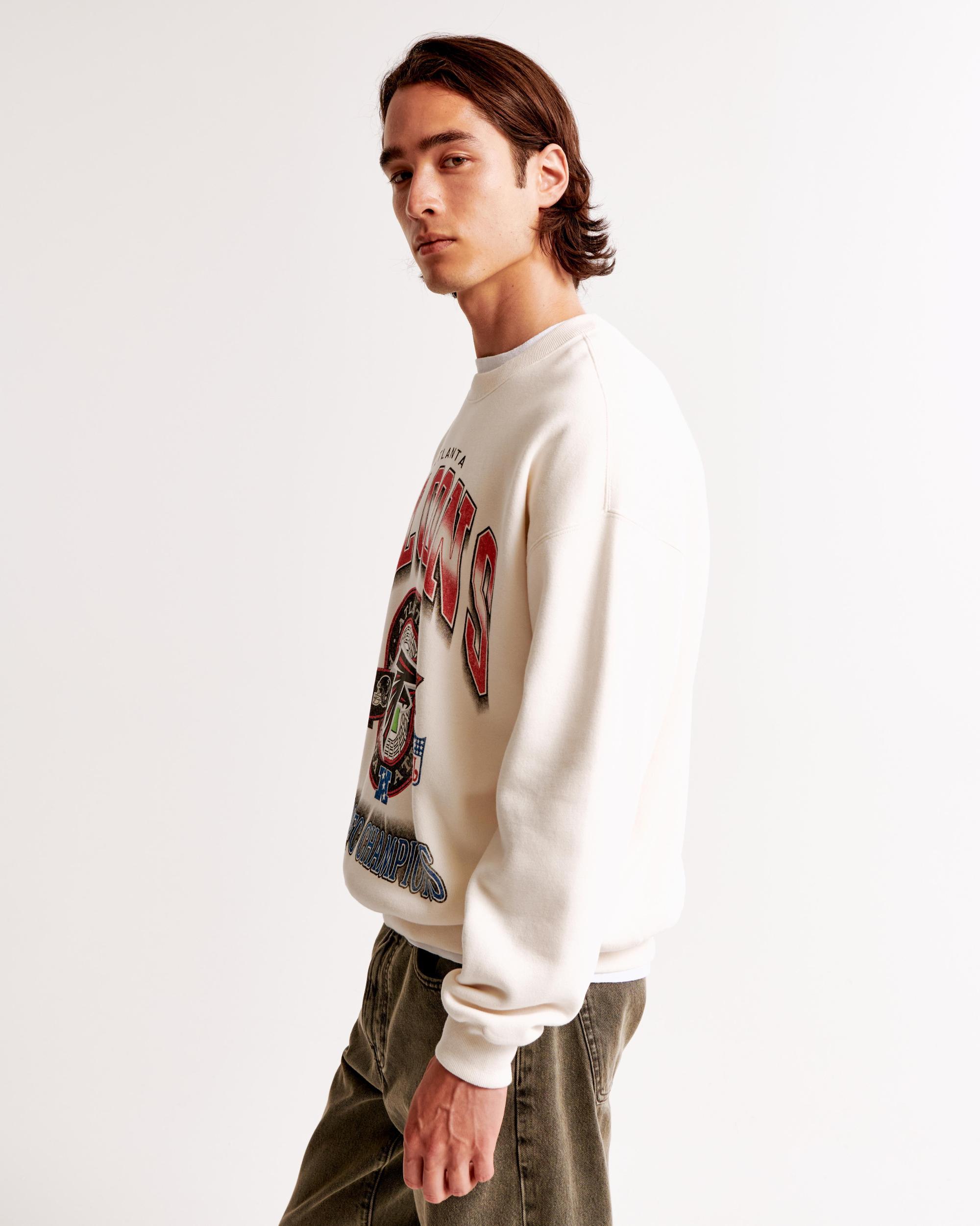 Minnesota Vikings Graphic Crew Sweatshirt Product Image