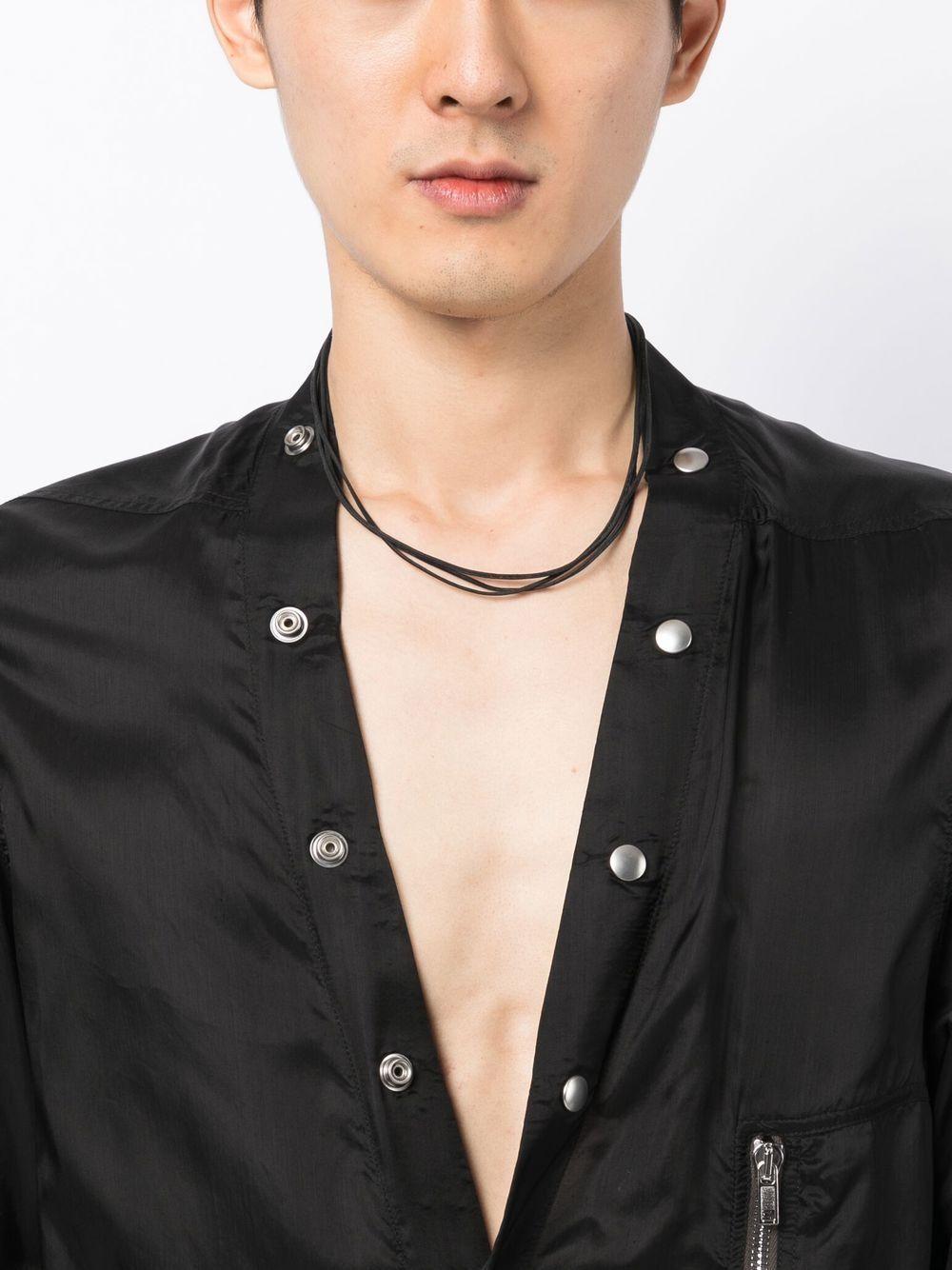 layered leather necklace  Product Image