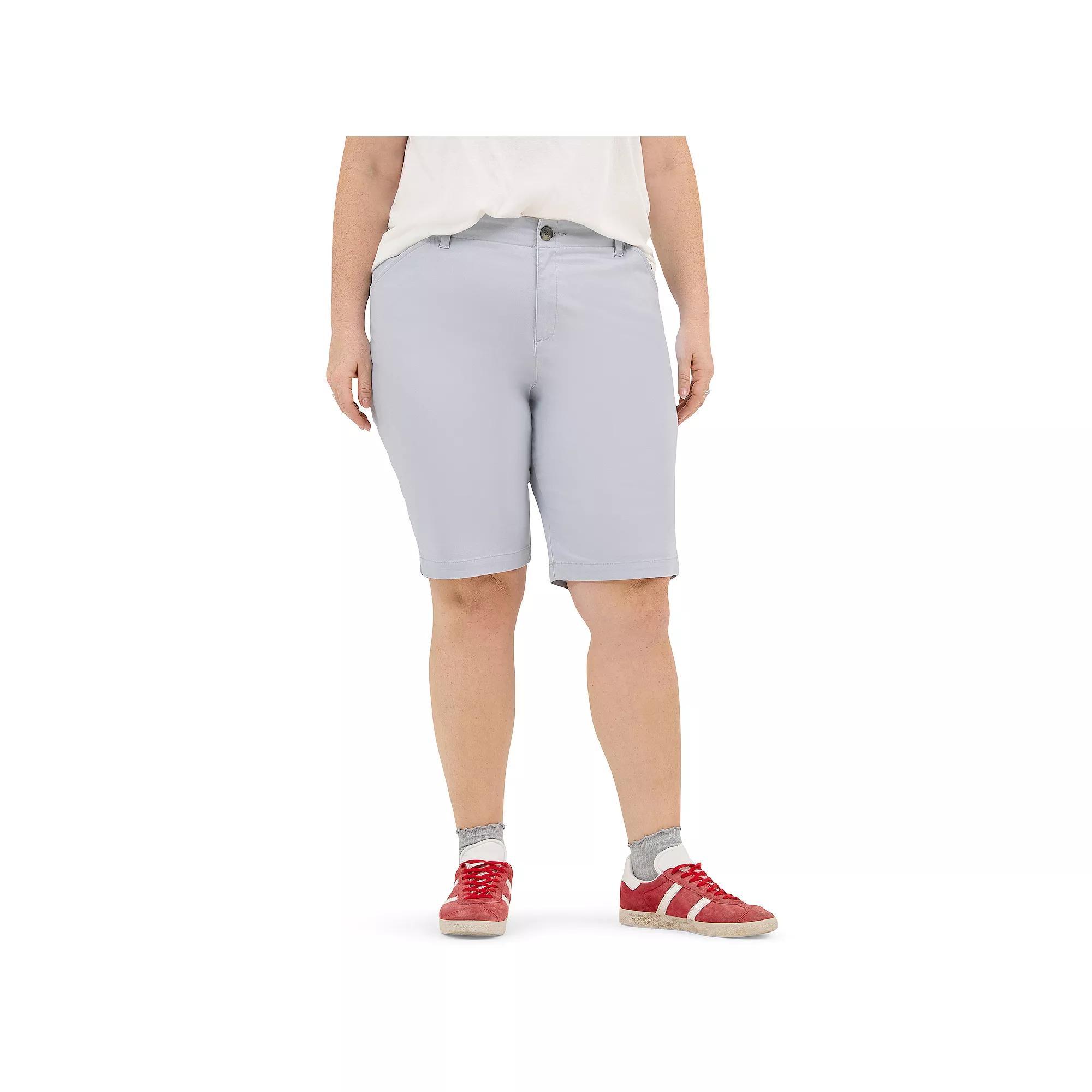Womens Regular Fit Chino Bermuda Product Image