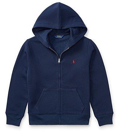 Boys Knitted Fleece Hoodie, Size S-XL Product Image