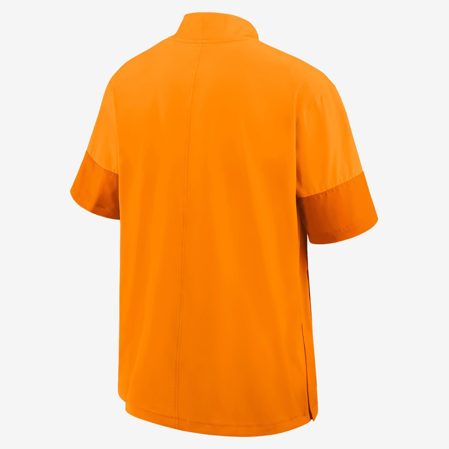 Tennessee Sideline Coach Nike Men's College 1/2-Zip Short-Sleeve Jacket Product Image