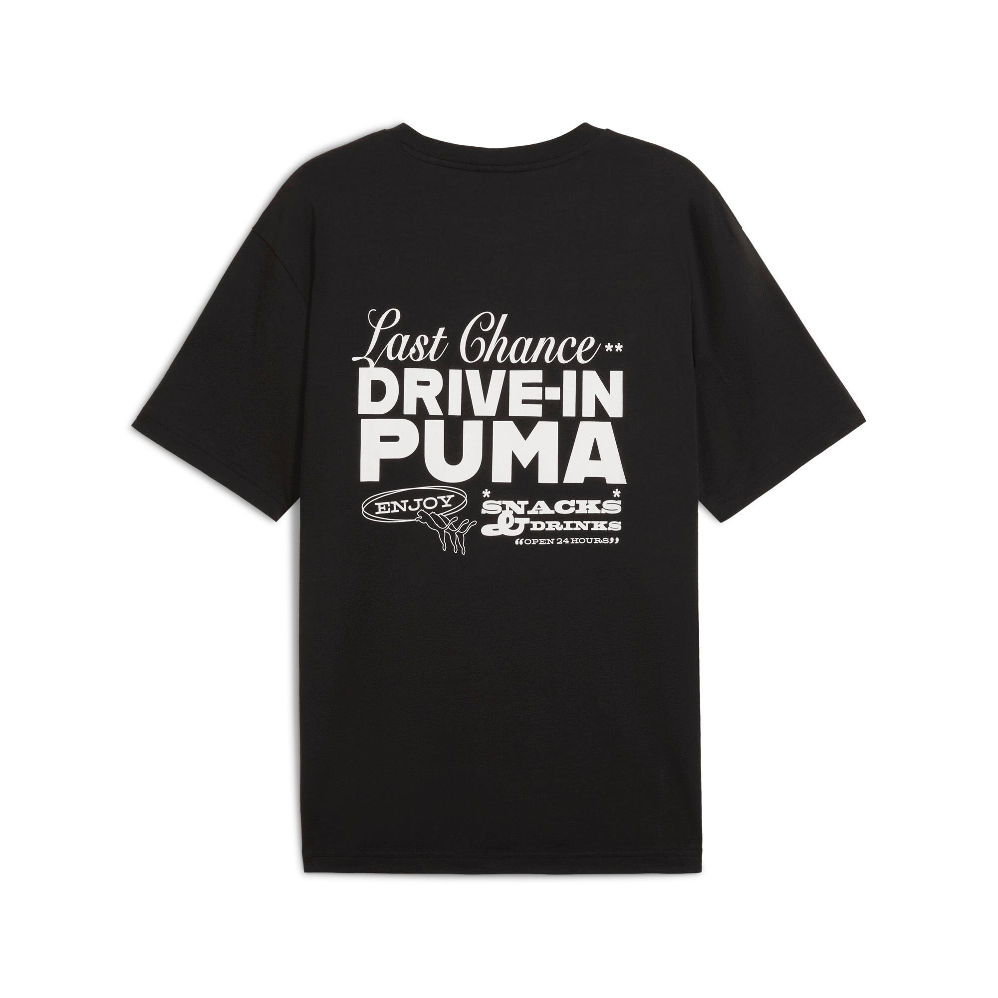 PUMA GRAPHICS Drive-In Men's Relaxed T-Shirt Product Image