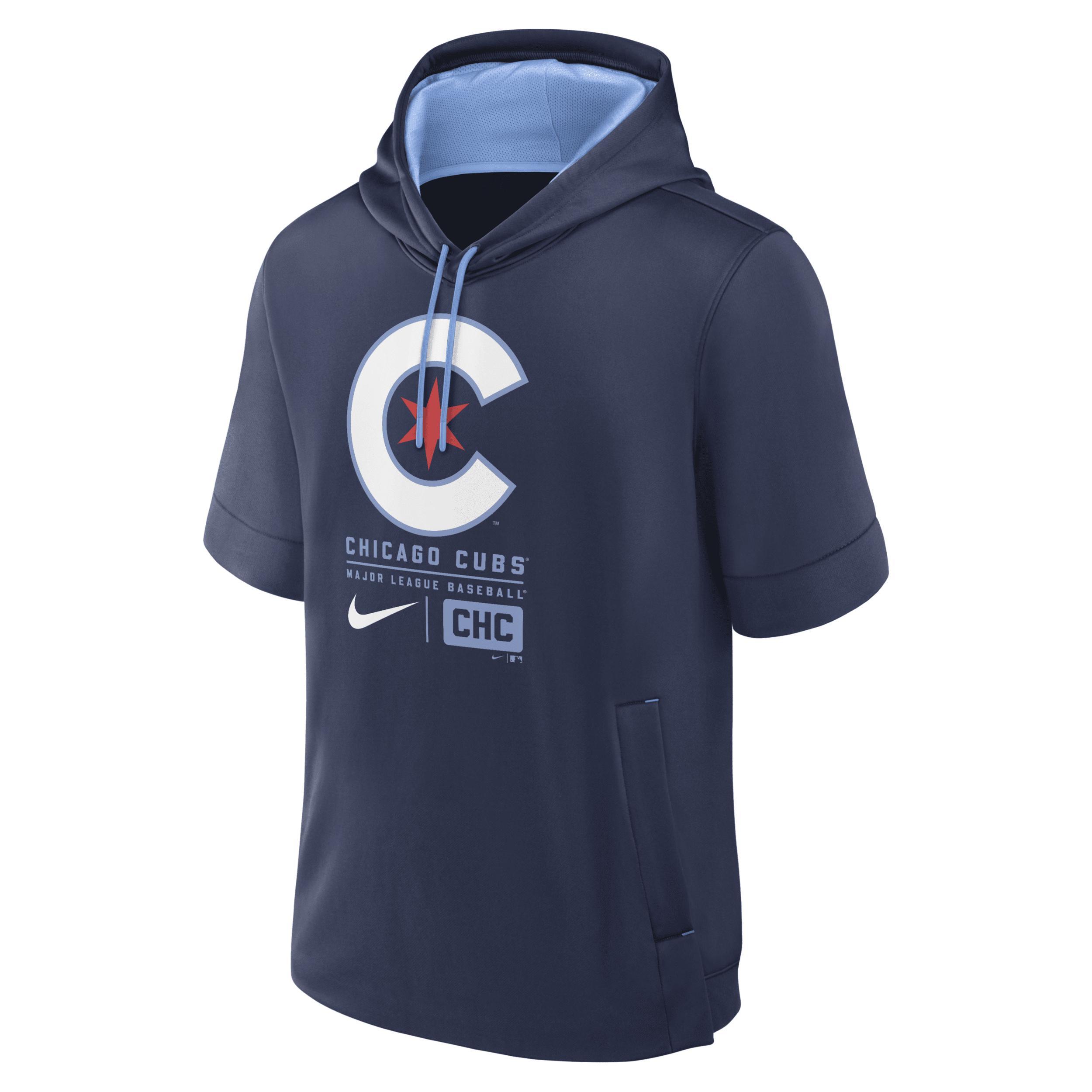 Men's Nike Black Chicago White Sox Tri Code Lockup Short Sleeve Pullover Hoodie, Size: 2XL Product Image