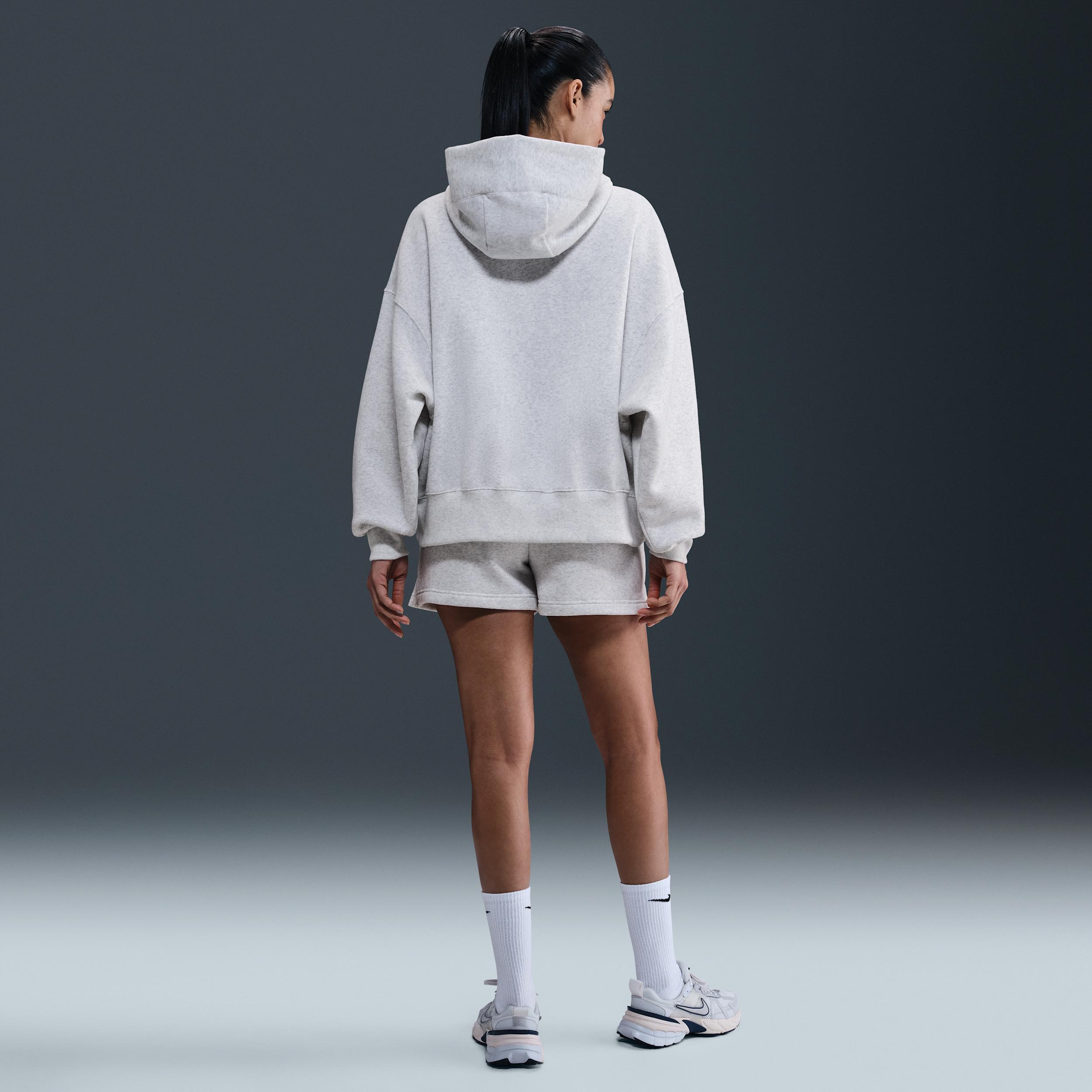 Nike Sportswear Phoenix Fleece Mid-Rise Short Womens at Urban Outfitters Product Image