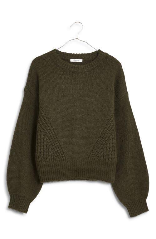 Madewell Plus Simone Wedged Fashioning Crew (Noble ) Women's Sweater Product Image